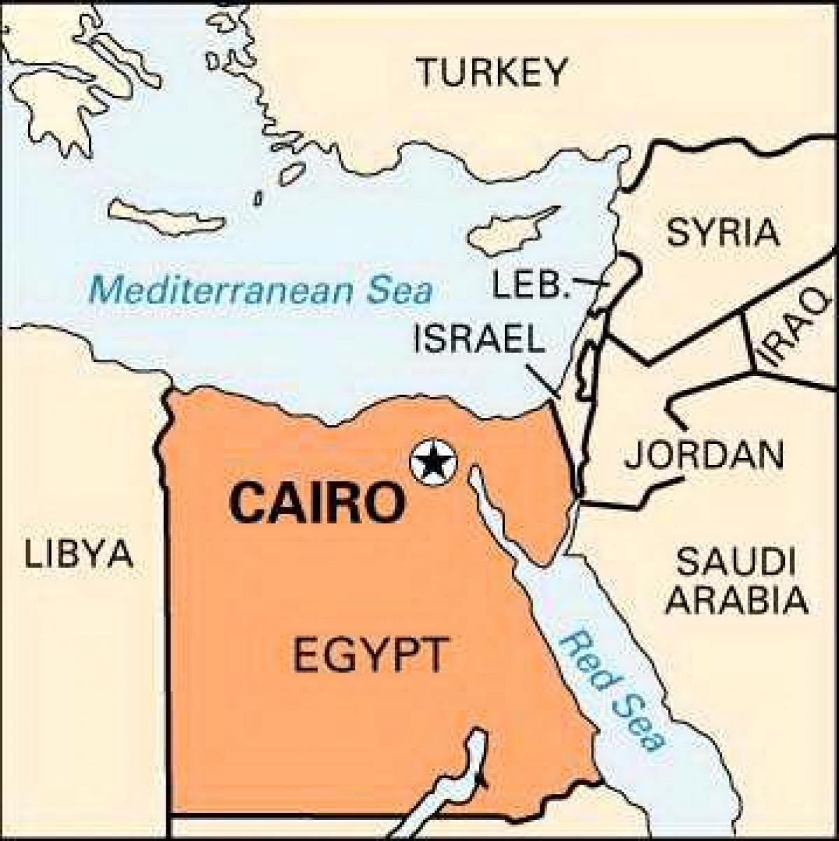 Mapa kairo lokacija