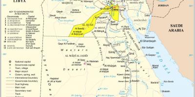 Mapa veće kairo